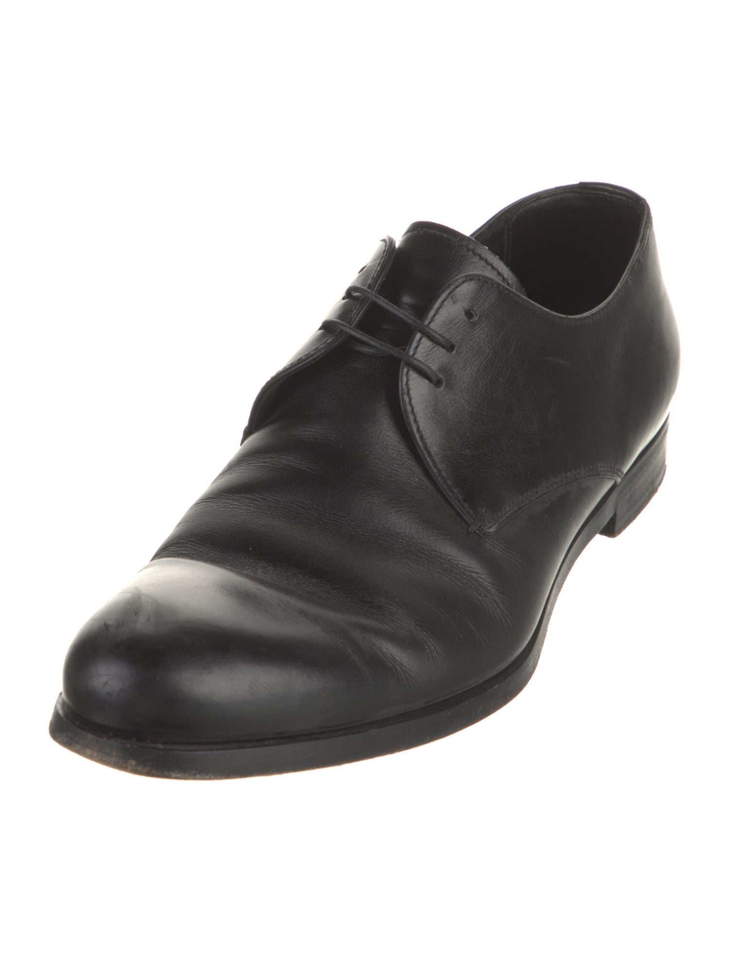 Prada Leather Derby Shoes